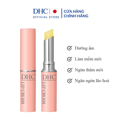 Son Dưỡng DHC Không Màu Cho Môi Mềm Mại, Mịn Màng, Hỗ Trợ Giảm Thâm Môi Lip Cream 1.5g