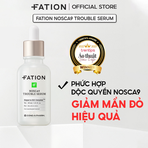 Tinh Chất Fation Làm Dịu Da Nosca9 Trouble Serum 30ml