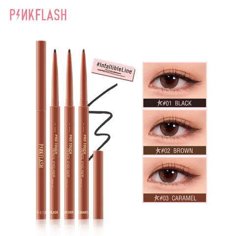 Chì Kẻ Mắt PINKFLASH Dạng Gel Chống Thấm Nước, Lâu Trôi Pro Touch Pencil Eyeliner PF-E13 0.1g