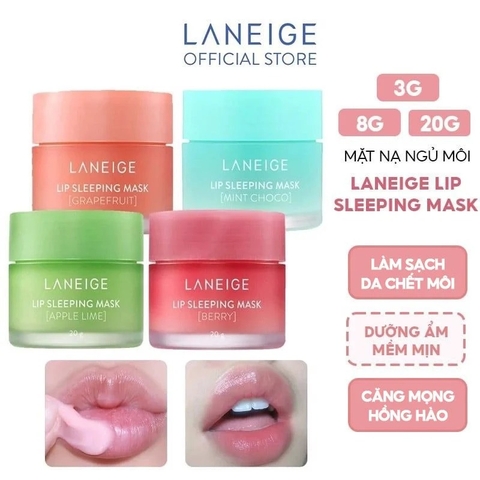Mặt Nạ Ngủ Cho Môi LANEIGE Lip Sleeping Mask EX