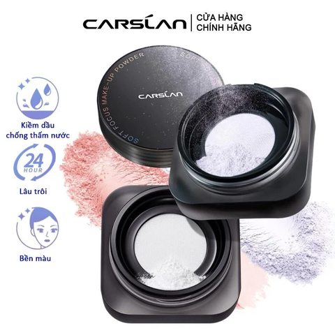 Phấn Phủ Dạng Bột, Kiềm Dầu CARSLAN Soft Focus Make-up Powder 8g