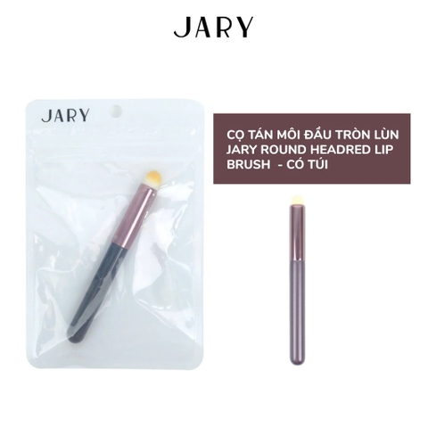 Cọ Tán Môi Đầu Tròn Lùn JARY Round Headred Lip Brush - Kèm Túi