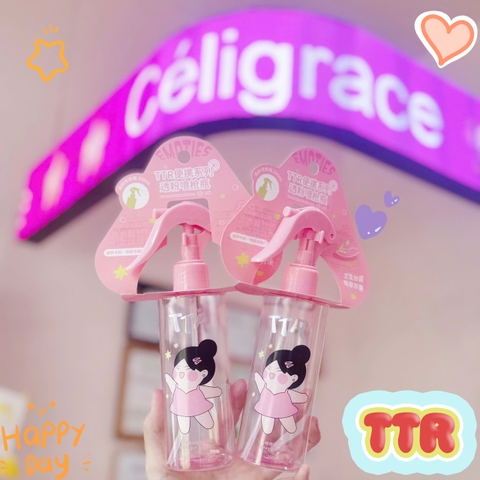 CM-3123 [1 CHAI] Chai Chiết Mỹ Phẩm Tiện Lợi TTR Đầu Xịt Phun Sương Cầm Tay 200ml