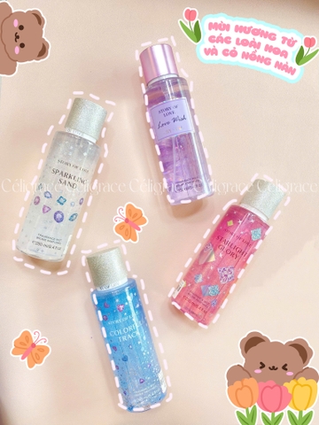 Xịt Thơm Body Mist Hương Nước Hoa Lưu Hương Lâu Story Of Love 250ml