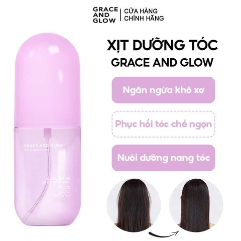 Xịt Dưỡng Tóc Grace And Glow Black Opium Ngừa Khô Xơ 100ml