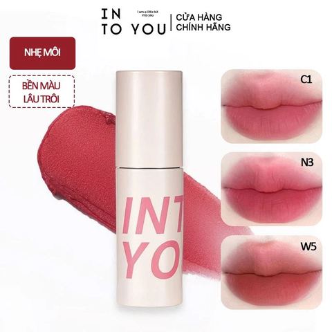 Son Kem Bùn Mềm Mịn Into You Customized Airy Lip Mud 1.8g
