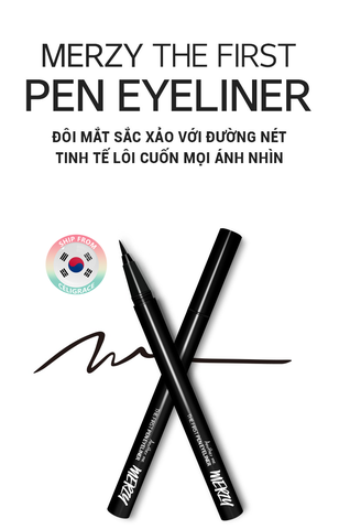 Bút Kẻ Mắt Nước Merzy Chống Trôi Another Me The First Pen Eyeliner 0.5g