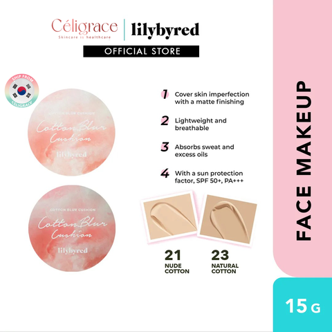 Phấn Nước Lilybyred Cotton Blur Cushion 15g