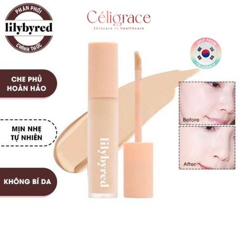Kem Che Khuyết Điểm Lilybyred Che Phủ Mịn Nhẹ, Tự Nhiên Magnet Fit Liquid Concealer SPF30/PA++ 8g