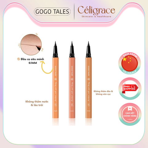 Bút Dạ Kẻ Mắt GOGO TALES Slender Beckoning Eyeliner 0.6ml