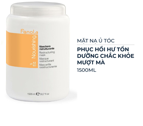 Kem Ủ Tóc Fanola Nutri Care Restructuring Mask 1500ml