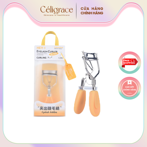 H-9022 - Bấm Mi HEY Cán Vàng Tiện Lợi Eyelash Curler 47g