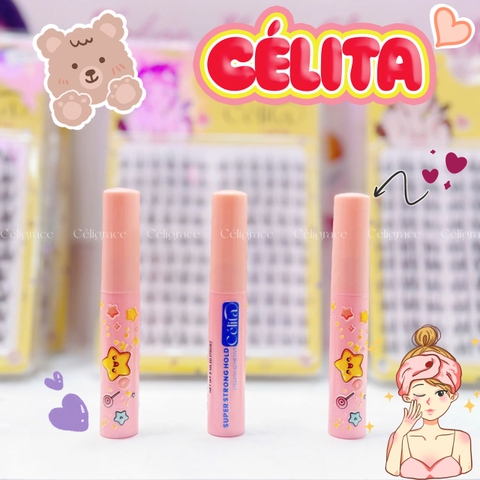 [TẶNG 10 NHẪN ĐỰNG KEO] Keo Dán Mi CÉLITA An Toàn, Nhanh Khô Lâu Trôi & Không Kích Ứng 5ml