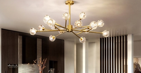 Xu hướng đèn chùm hiện đại vì sao thu hút được mọi khách hàng