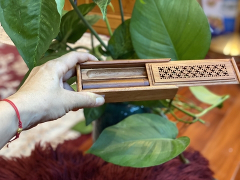 Hộp xông nhang trầm