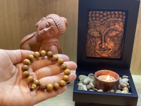 Hộp tranh nến Phật