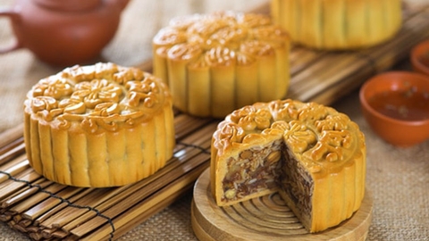 Cách làm bánh trung thu bằng lò vi sóng