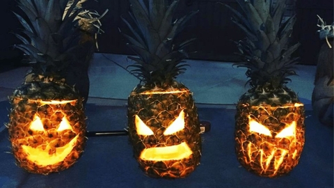 Cắt thơm trang trí lồng đèn Halloween dễ dàng để đón ngày cuối tháng 10