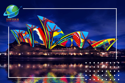Du lịch Úc: Khám Phá Đại Tiệc Ánh Sáng Hoành Tráng Nhất trong Năm 2024 – Vivid Sydney