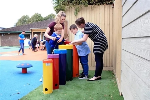 Cách chọn nhạc cụ ngoài trời cho sân chơi trẻ em