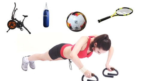 Thiết bị thể thao tại nhà phổ biến và gợi ý địa chỉ bán dụng cụ thể thao uy tín