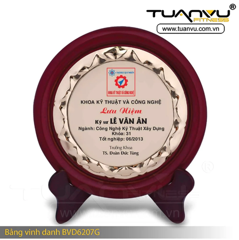 Bảng vinh danh BVD6207G