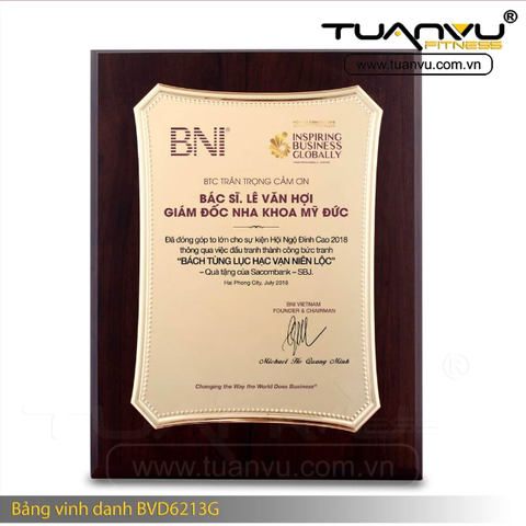 Bảng vinh danh BVD6213G