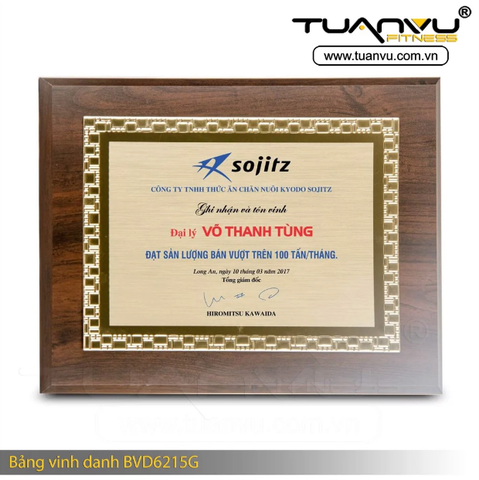 Bảng vinh danh BVD6215G