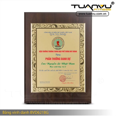 Bảng vinh danh BVD6218
