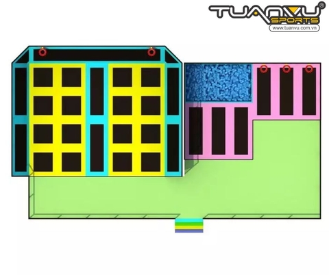 Công viên bạt nhún trong nhà KP-BC150311-3