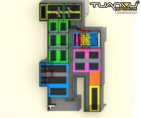 Công viên bạt nhún trong nhà KP-BC161009 (3)