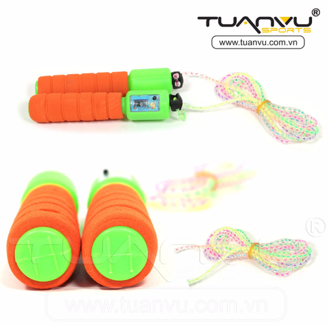 Dây nhảy nhựa vân đếm vòng