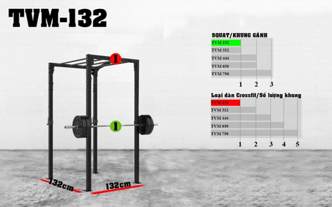 Giàn crossfit TVM - 132