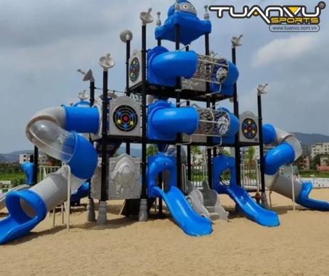 Sân chơi ngoài trời mầm non KP-XAL027