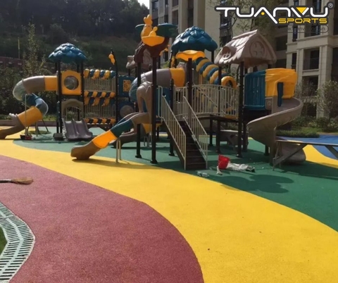 Sân chơi ngoài trời mầm non KP-XAL120