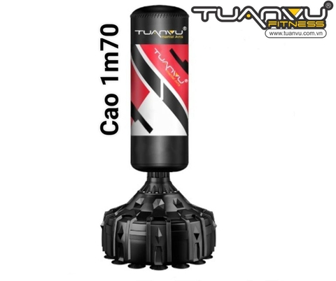 Trụ đấm hít chân không 1m70 Tuấn Vũ