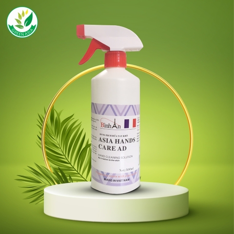 DUNG DỊCH RỬA TAY KHÔ ASIA HANDS CARE AD (HƯƠNG QUẾ)