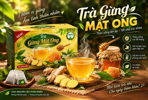 Trà Gừng Mật Ong