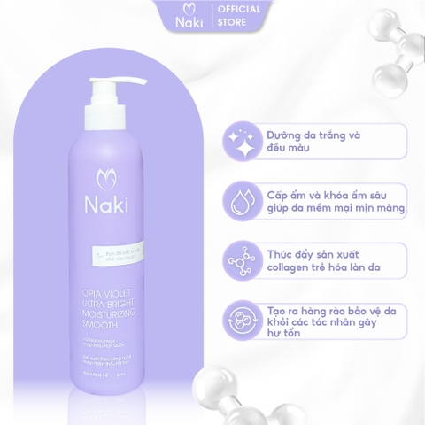 SỮA DƯỠNG THỂ NAKI 400ML