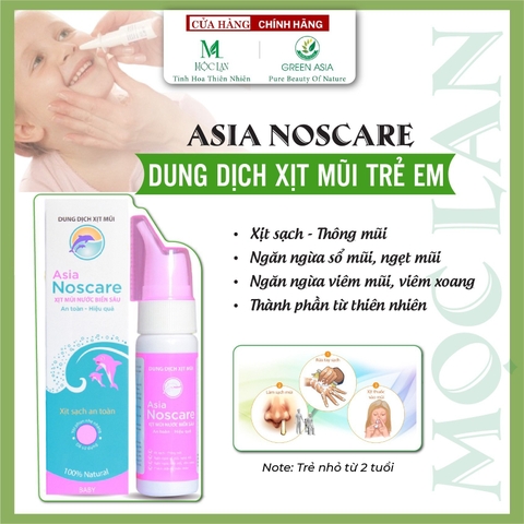 XỊT MŨI TRẺ EM ASIA NOSE CARE