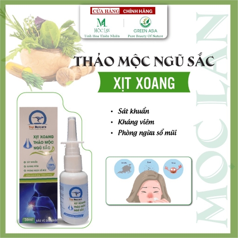 XỊT XOANG THẢO MỘC NGŨ SẮC