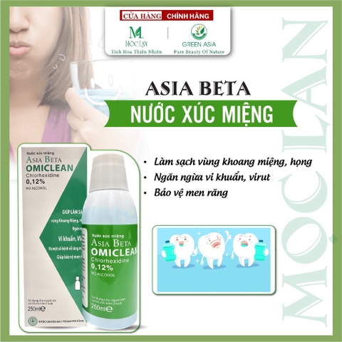 NƯỚC SÚC MIỆNG ASIA BETA OMICLEAN