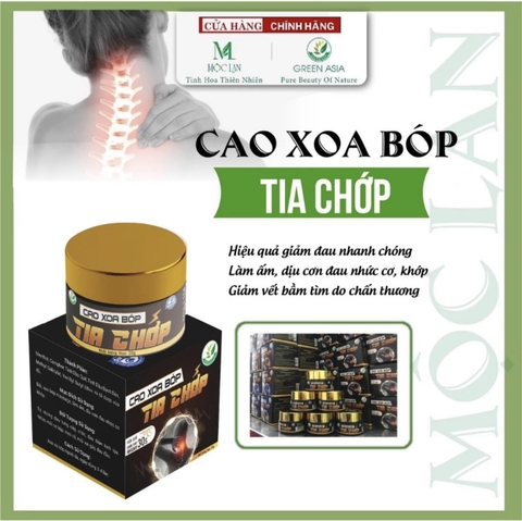 CAO XOA BÓP TIA CHỚP