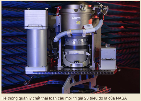 nhà vệ sinh wc đắt nhất thế giới: NASA vừa gửi một nhà vệ sinh vũ trụ mới trị giá 23 triệu đô la lên Trạm vũ trụ quốc tế