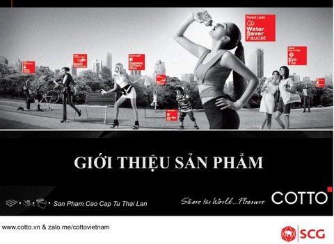 Giới thiệu SCG, tổng quan, tính năng sản phẩm Cotto (sales kit)