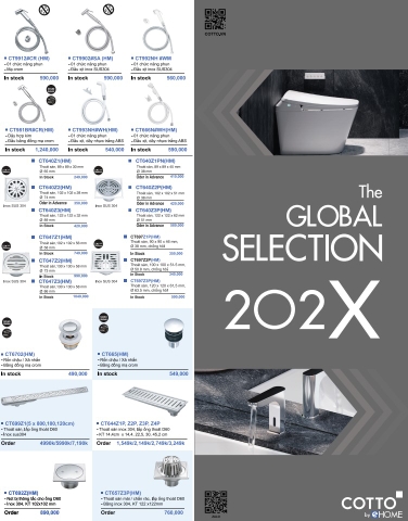 BẢNG GIÁ COTTO 4.2023 / CATALOGUE MINI 4.2023