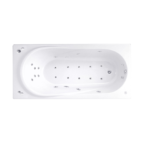 BWA1052PP(H) WH Bồn tắm ngọc trai COTTO massage + sục khí RIVIERA