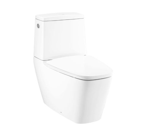 COTTO Bàn cầu 2 khối xả không chạm Hercules Curve C135137