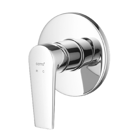 CT2161A- Củ sen tắm nóng lạnh âm tường COTTO LUKE
