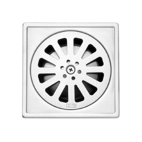 CT640Z3P(HM) Lưới lọc thoát nước vuông bằng thép không gỉ để lắp đặt với ống PVC D42 D60 D75 D90
